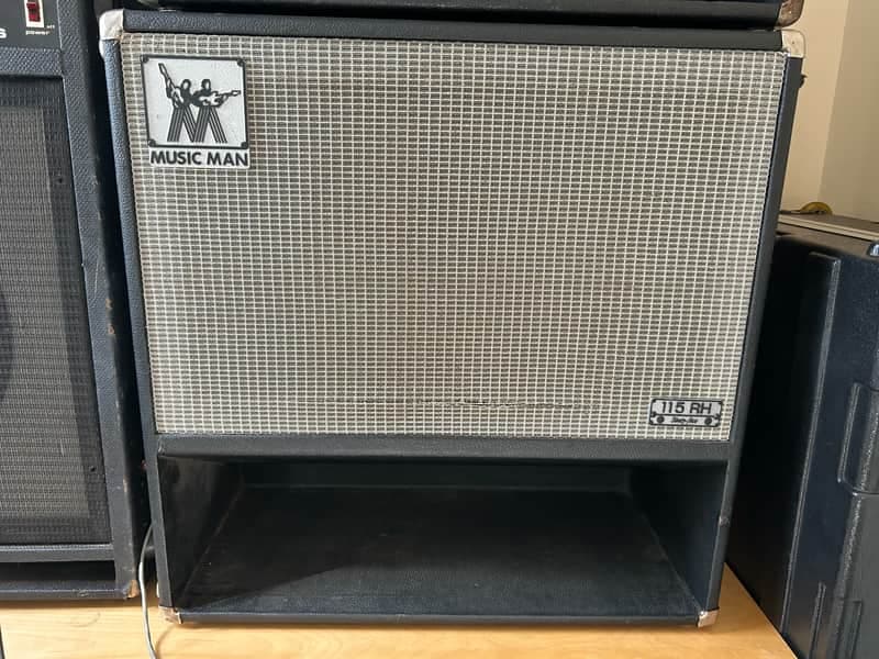 Music Man 115 RH Sixty-Five 65-Watt 1x15" Bass / Guitar Speaker Cabinet 1974 - 1984 - Black
