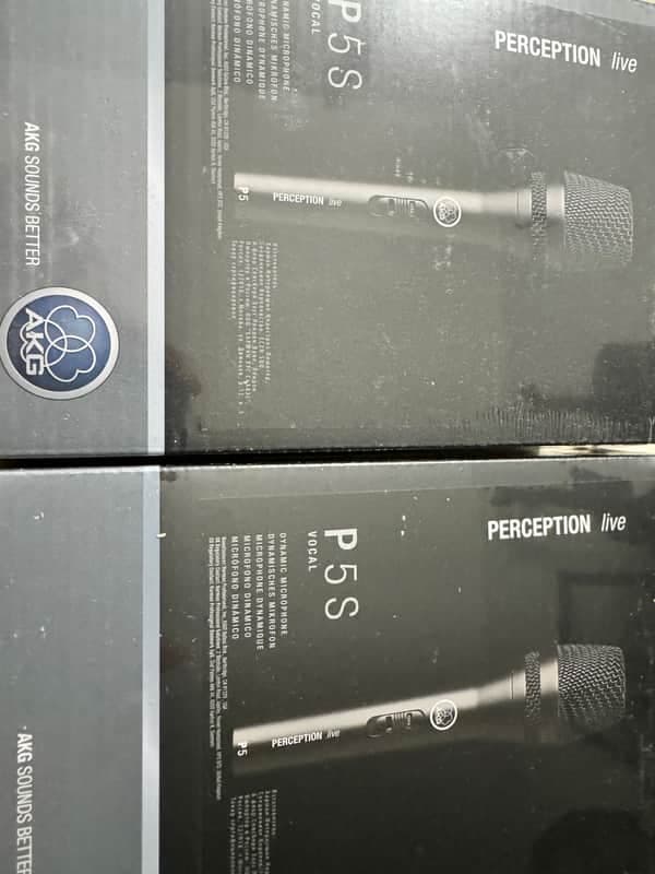 Two AKG P5 S Microphone