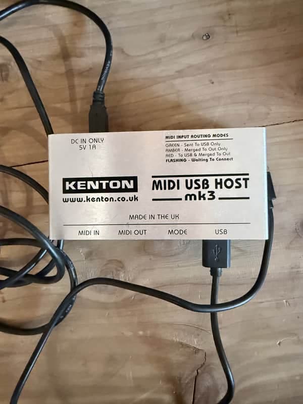 Kenton MIDI USB Host mk3 MIDI Interface