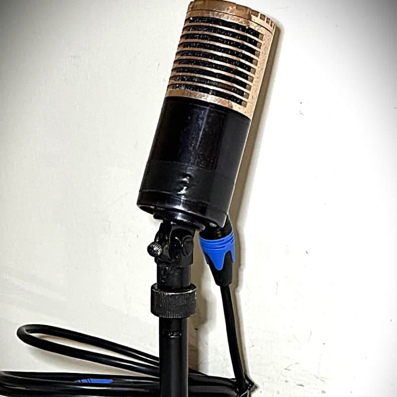 Vintage 1950's American Microphone Co DR332 Ribbon Microphone-working w/extras