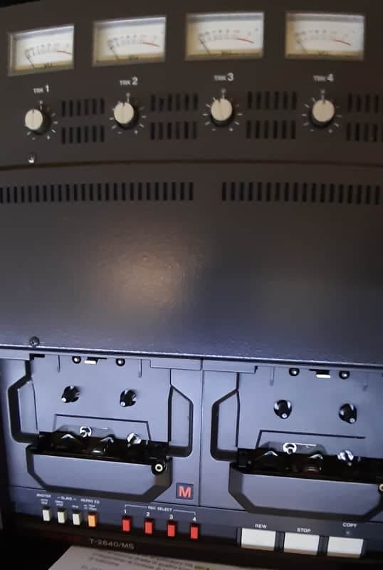 TASCAM 2640/MS + 2640 S 1980 Brown/Mogany