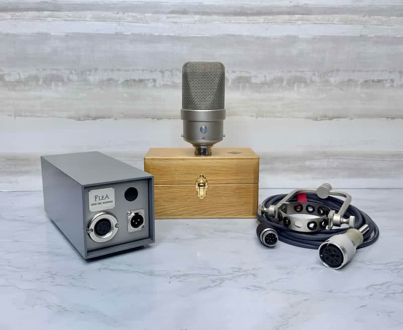 Custom Flea M50 Tube Condenser Microphone (with Telefunken AC701)