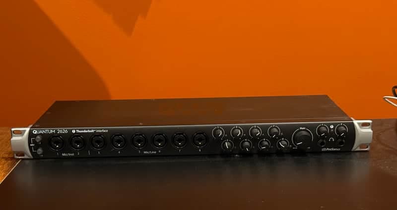 PreSonus Quantum 2626 Thunderbolt Audio Interface 2020 - Present - Black