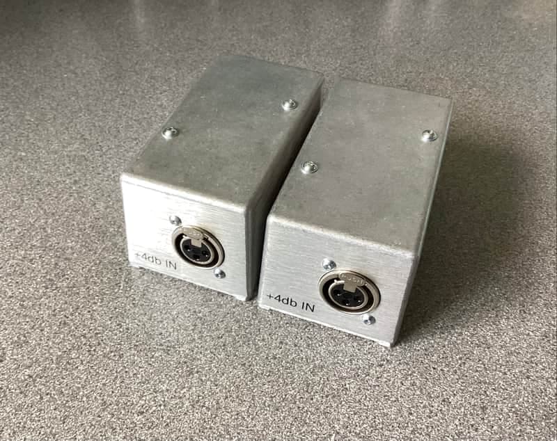 Converters (Pair) +4db to -10db out - Balanced - Line Level - Transformer Iso