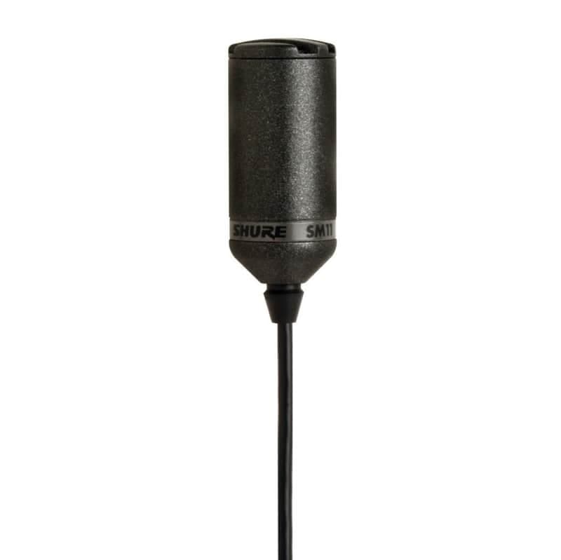 Shure SM11 Omnidirectional Lavalier Microphone, Open Box (Like New)