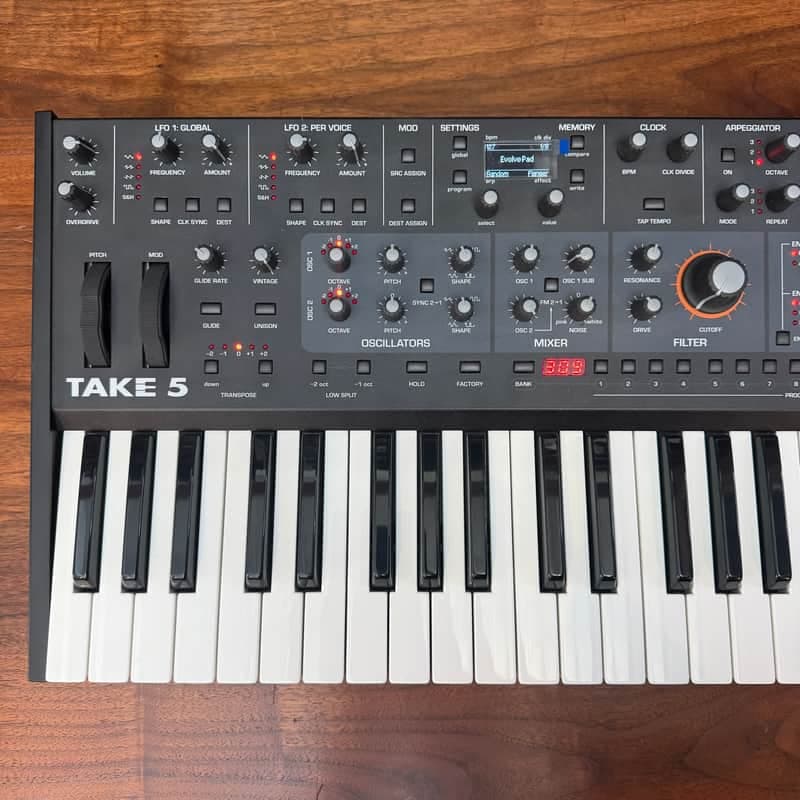 Sequential Take 5 Synth - Excellent, Original Box and Packaging