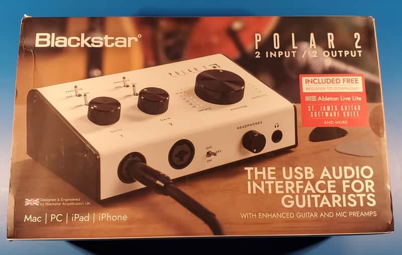 Blackstar Polar 2 USB Audio Interface 2024 - Present - White