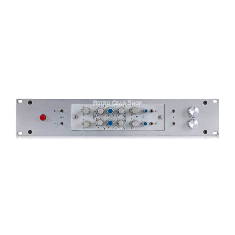 AWA 1G66143 Mic Preamp Analog Eq Equalizer 2 Channel Module Racked Vintage Rare