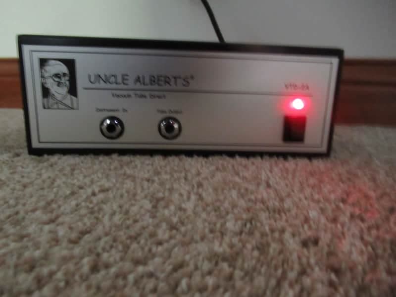 Uncle Albert's Vacuum tube direct box VTD-2A Black and silver