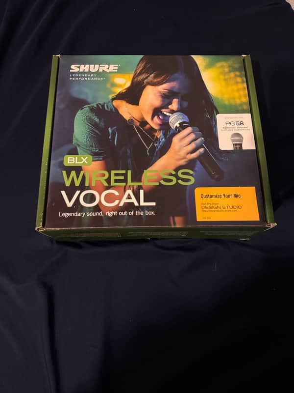 Shure BLX24 / PG58-H9 2010s - Black