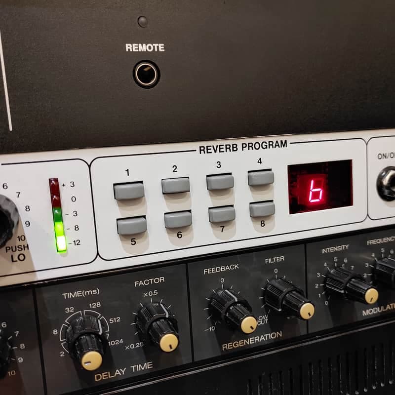 DYNACORD DRP 16 M | VINTAGE DIGITAL REVERB | 12-BIT