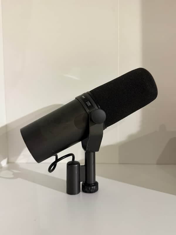 Vintage Shure SM7 MIM Microphone 1980s - Black