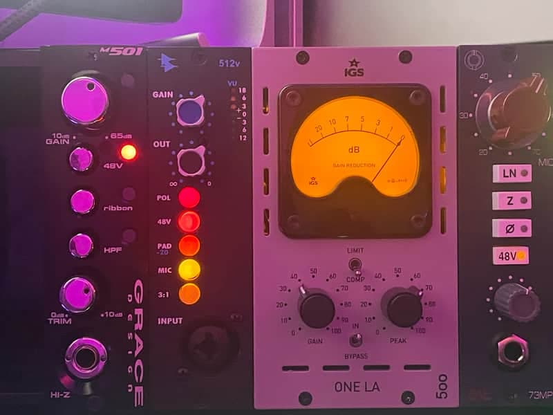 IGS Audio One LA 500 Series Tube Opto Compressor Module 2010s - Common