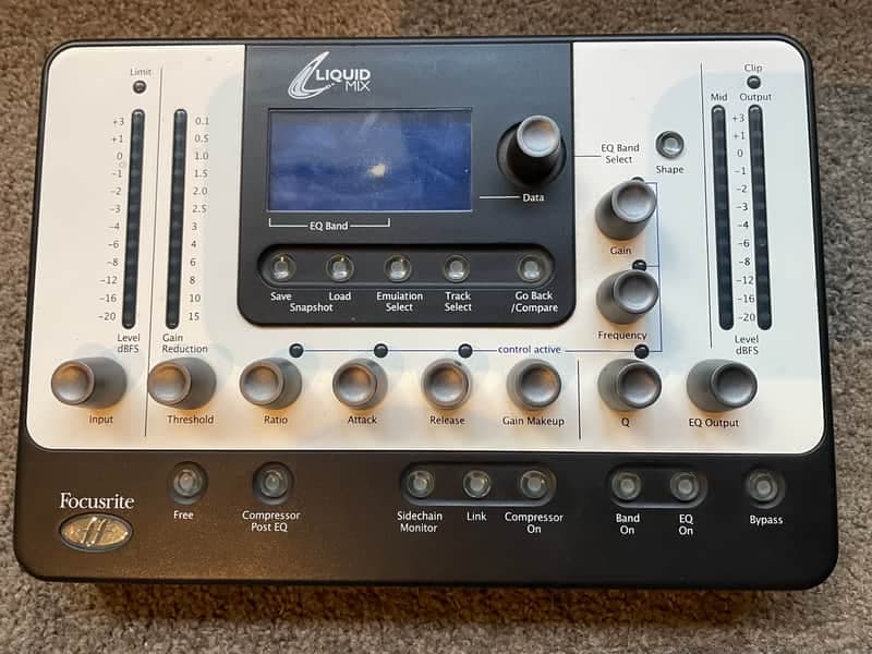 Focusrite Liquid Mix 32 with Firewire Thunderbolt Adaptor