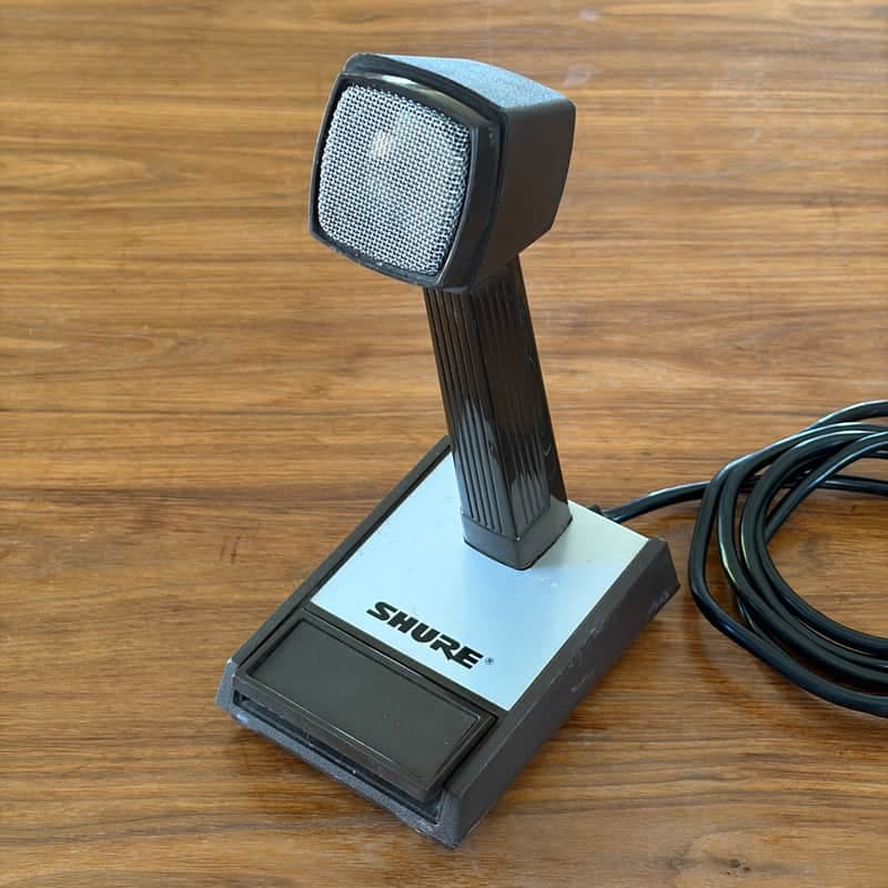Shure 550L Lo-Z Dynamic Microphone w/Press-to-Talk Switching