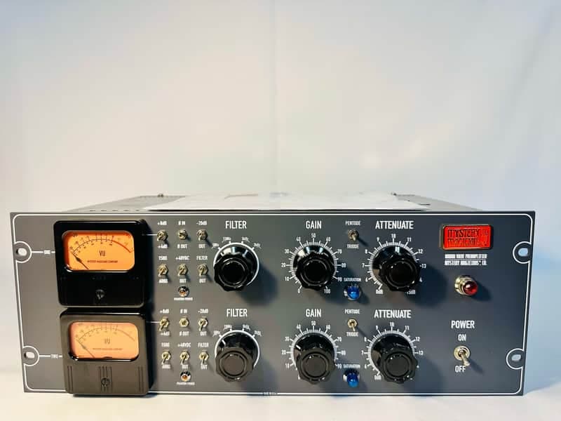 Mystery Magicians M808A Dual Channel Valve Microphone Preamp