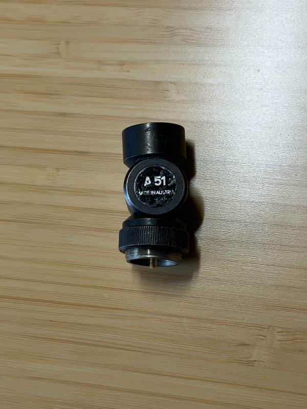 AKG A51 Swivel for AKG 451 mics (451e, 451eb, 452eb) - Black