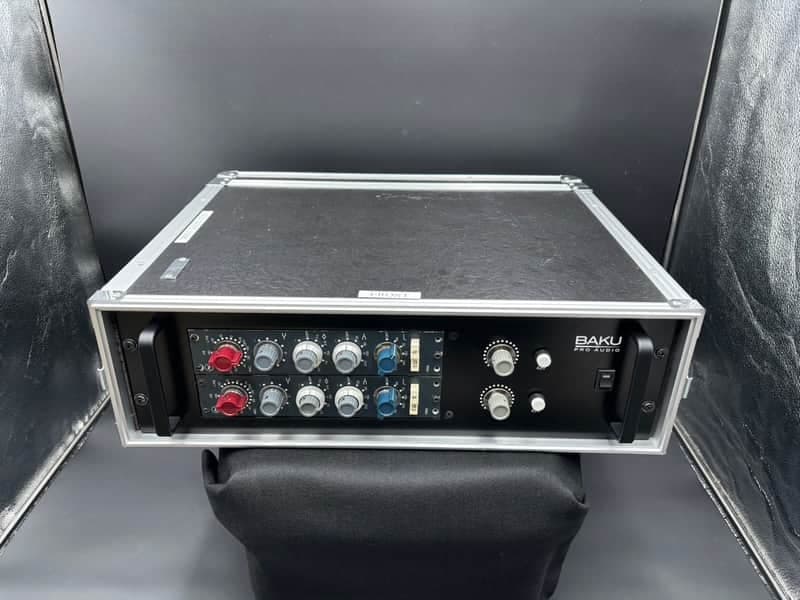 Vintage Neve 1066 Stereo Pair - Original Marinair Transformers - Mic/Line Preamp & 3-Band EQ - BAKU Rack & PSU