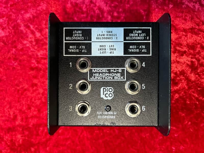 ProCo HJ-6 1990s - Black