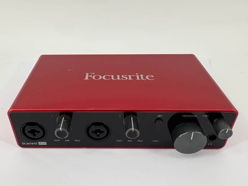 Focusrite Scarlett 4i4 3rd Gen Audio Interface