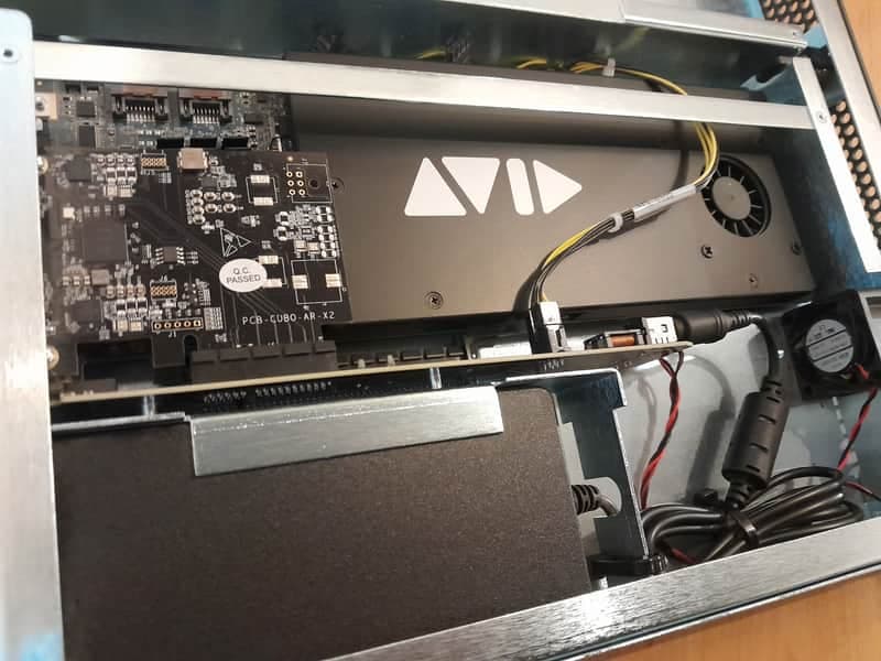 Avid Pro Tools HDX Card + Thunderbolt 3 Rack Chassis