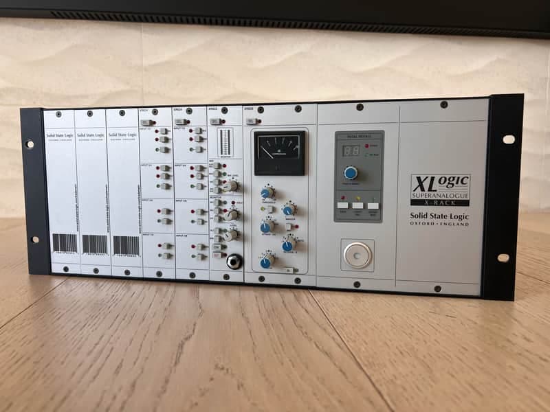 Solid State Logic X-Logic Rack with G-Series Bus compressor additional modules