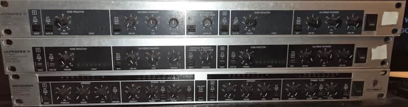 Behringer Ultrafex II EX3100 2-Channel Multiband Sound Enhancement Processor 1990s - Black / Silver