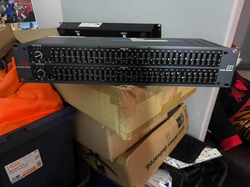 dbx 231 Dual Channel 31-Band EQ 2000s - Gray