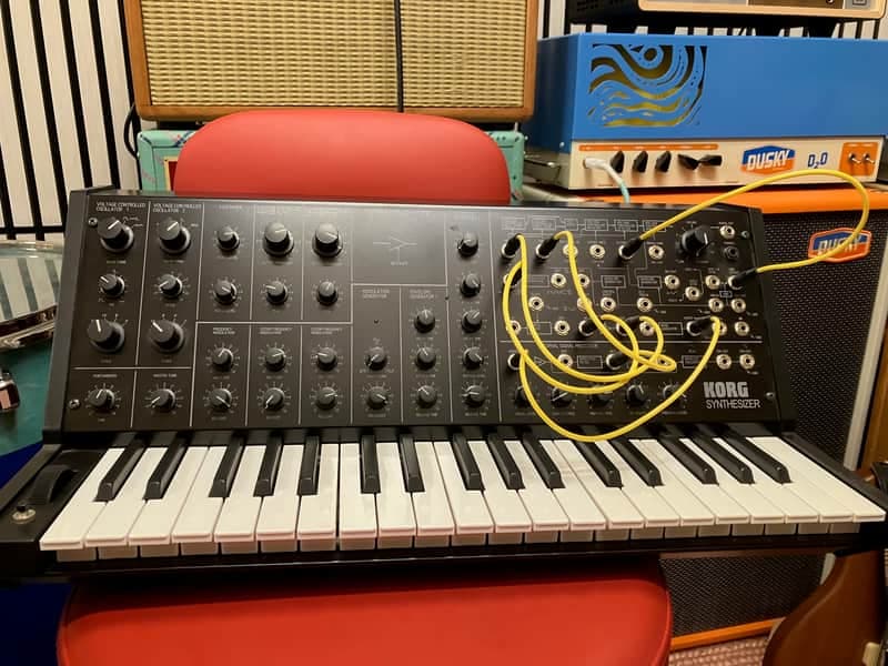 Korg MS-20 Mini Semi-Modular Analog Synthesizer 2013 - Present - Black