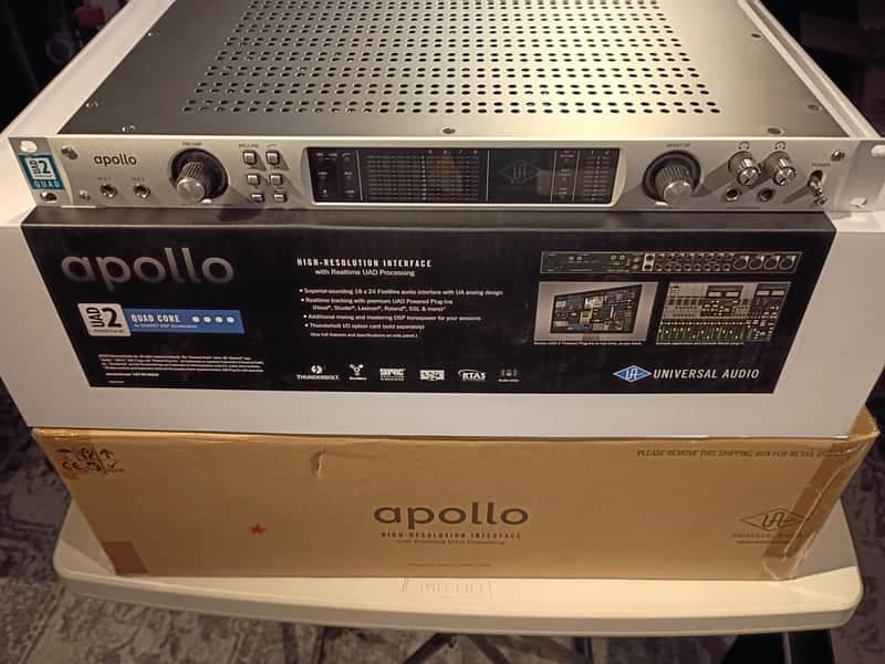 Universal Audio Apollo 8 QUAD Firewire Audio Interface 2012 - Present - Silver