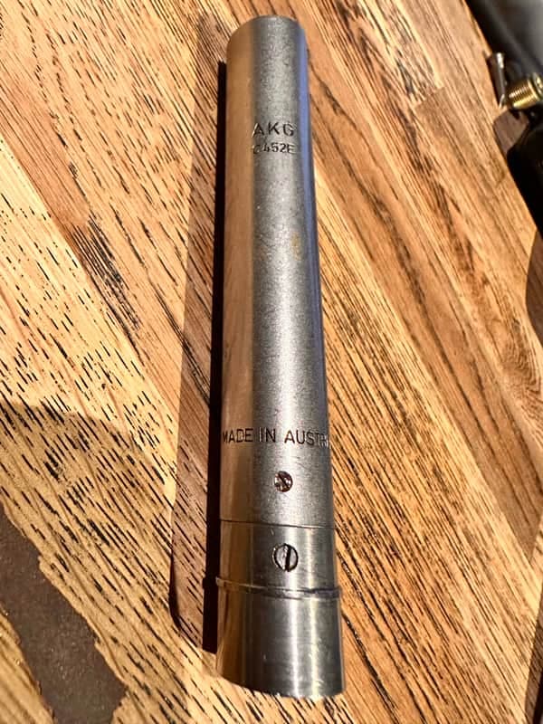 AKG C452E (AKG451) 1970 - SILVER (PREAMP ONLY)