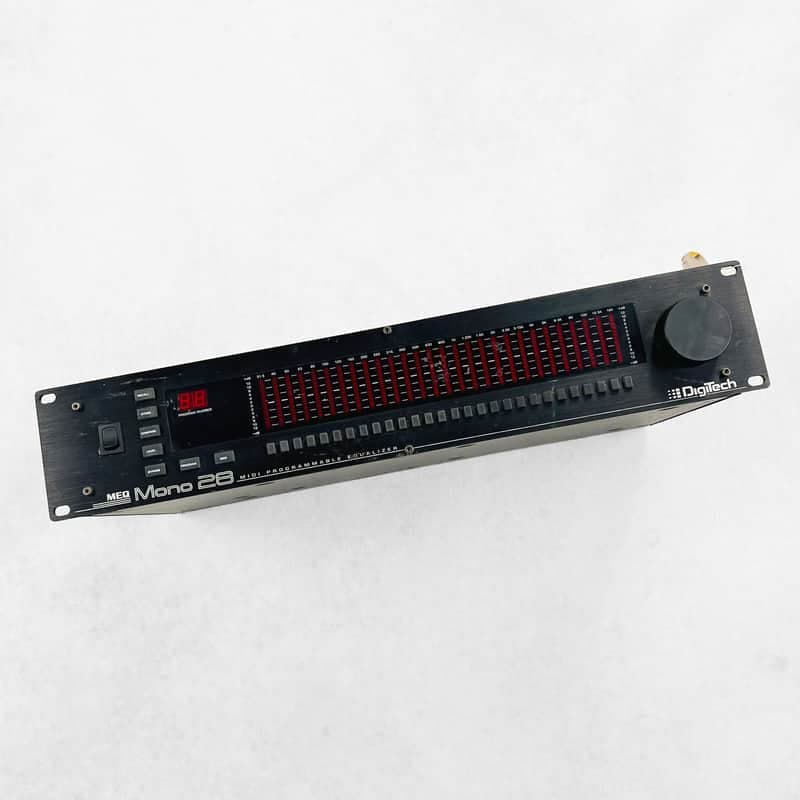 Digitech MEQ Mono28 Midi Programable 28 Band Paragraphic EQ 1993 - Black