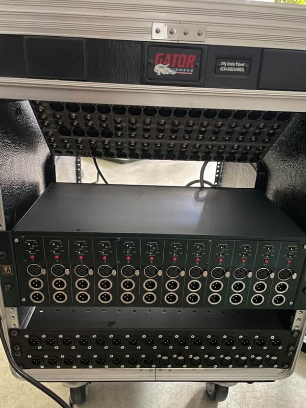 LA Audio MS1224 Splitter & MS1224PS Power supply