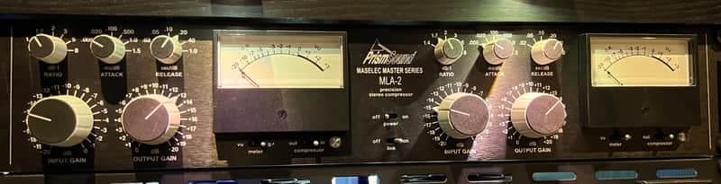 Maselec MLA-2 Stereo Mastering Compresso Limiter LIKE NEW