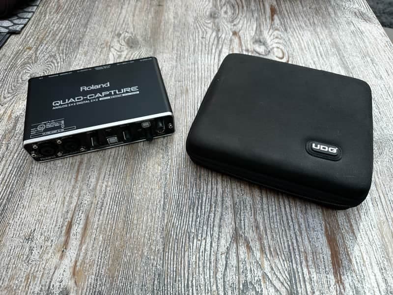Roland UA-55 Quad-Capture USB 2.0 Audio Interface 2010s - Black