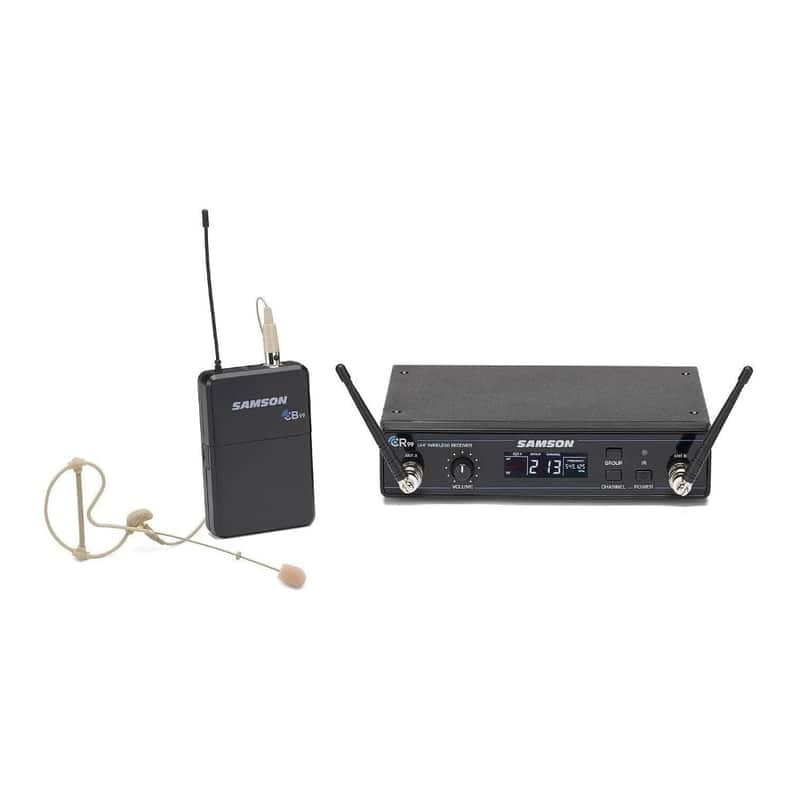 Samson Concert 99 Wireless Headworn System with SE10 Earset Mic (CB99/CR99, D Band)