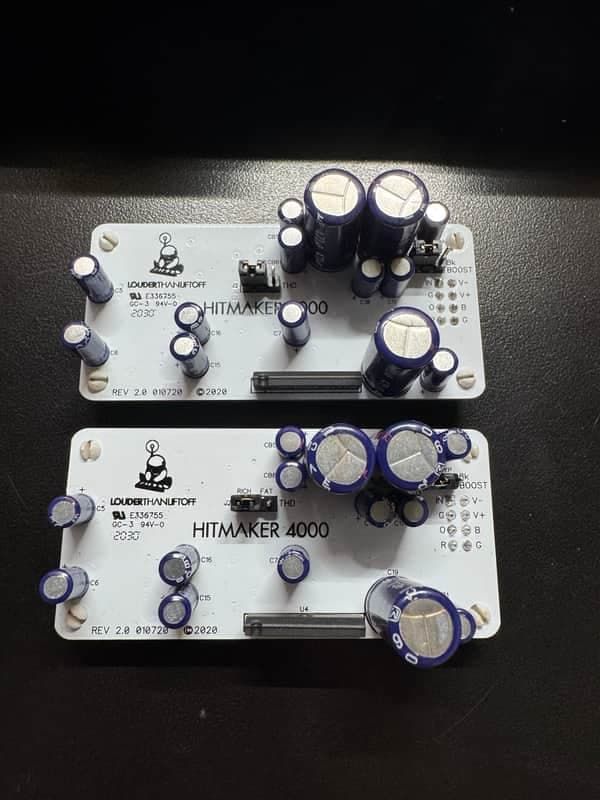 Pair of Louder Than Liftoff Hitmaker 4000 Colour Modules