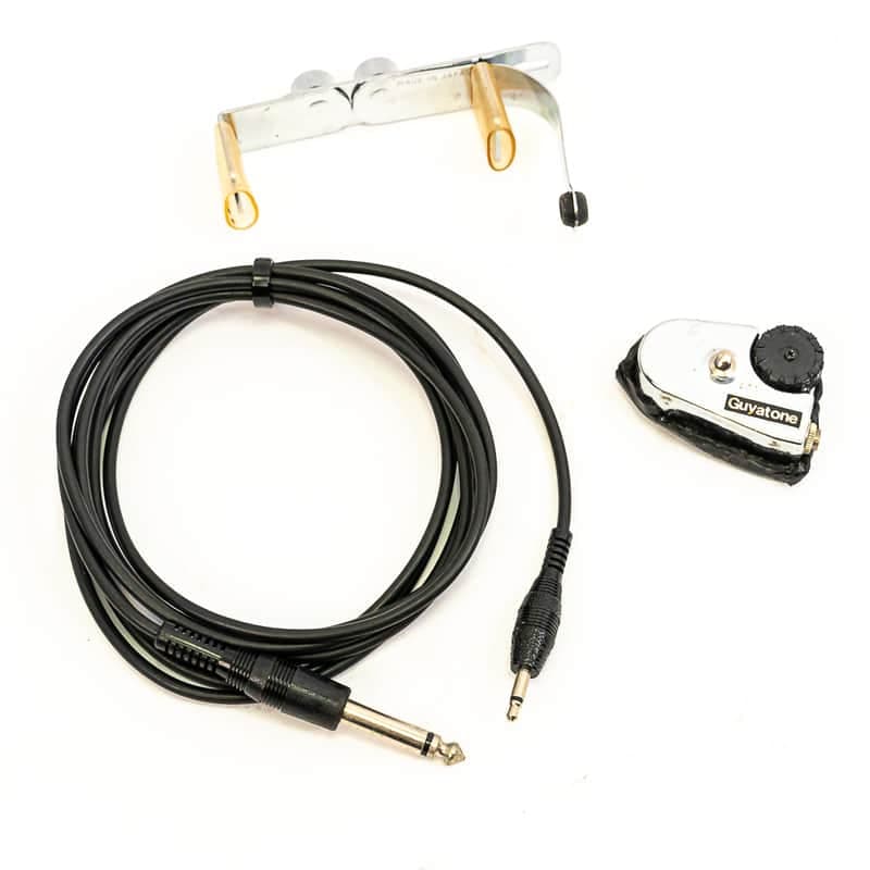 1960s–1970s Guyatone GP-35 Dynamic Contact Microphone for Acoustic Guitar
