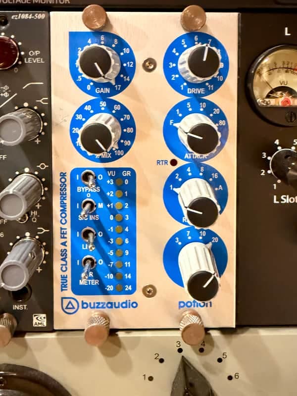 Buzz Audio potion 500 Series Compressor Module 2010s - White