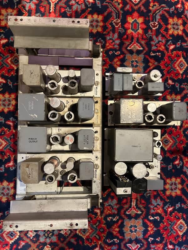 Westrex RA Preamps, NOS PSU and Rack