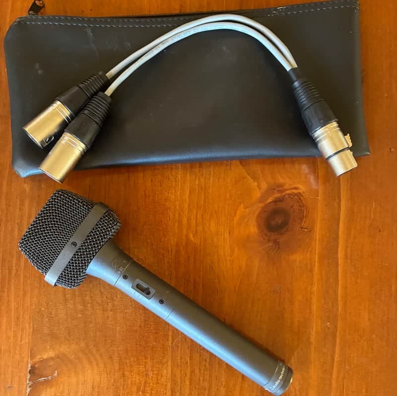 Audio-Technica AT822 Stereo Microphone (w/ Adapter)