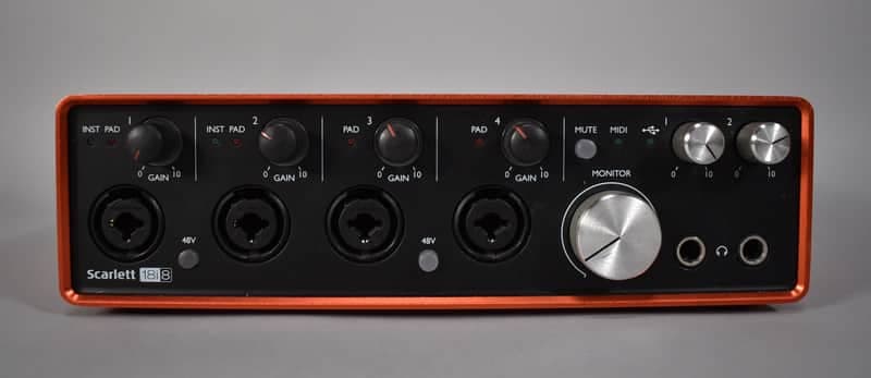 Focusrite Scarlett 18i8 2nd Gen USB Audio Interface