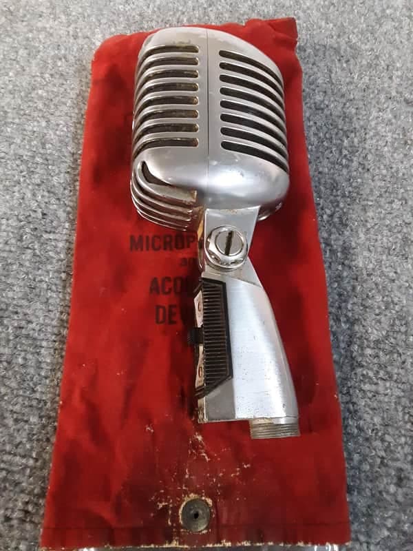 Shure Vintage 50's/60's 55SW Unidyne Dynamic Microphone - Metal