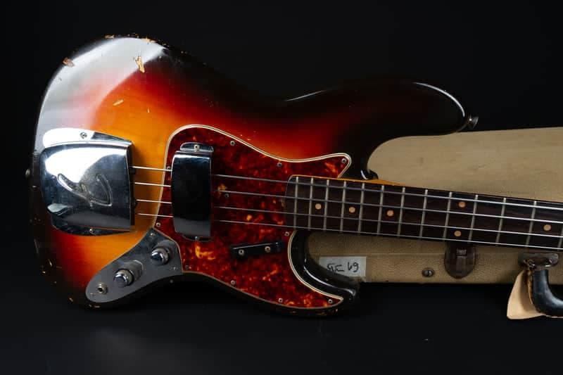 1961 Fender Jazz Bass Stack Knob - Sunburst