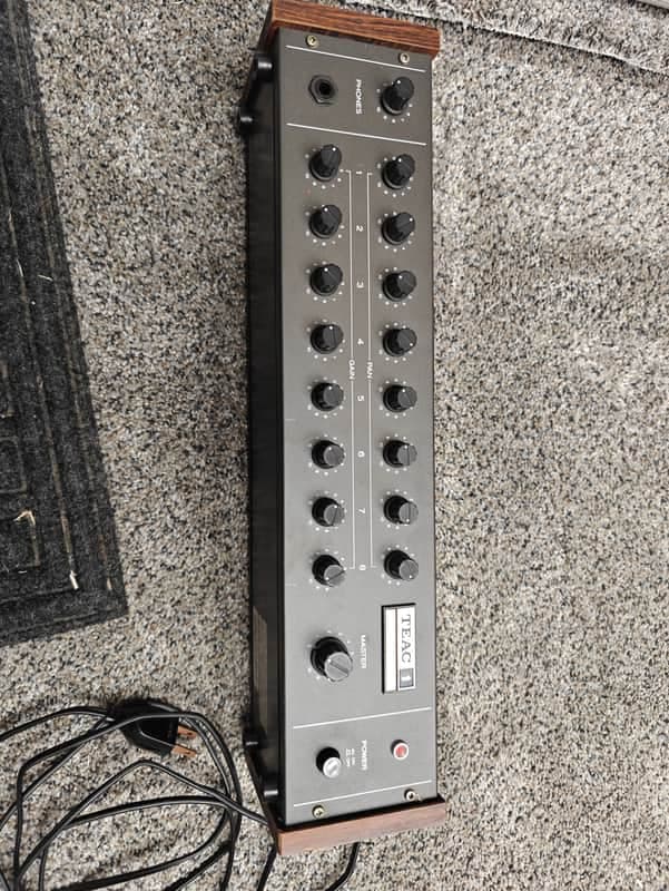 TASCAM Model 1 8-Channel Line Level Mixer 1970s - Black