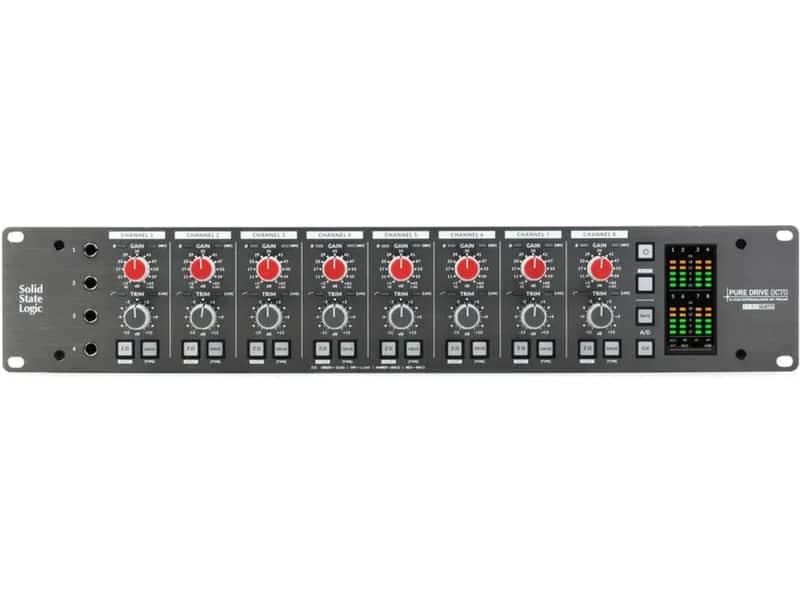 Solid State Logic SSL PureDrive OCTO 8-Channel Microphone Preamp 2024