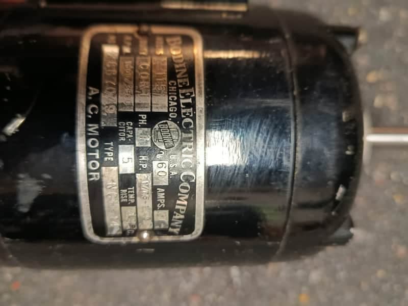 Bodine Electric Company NCH-14 1960 Engine for AG 440, 350, PT-6 and others