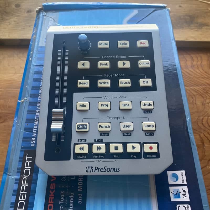 PreSonus Faderport USB DAW Transport Controller with Motorized Fader 2010s - Silver