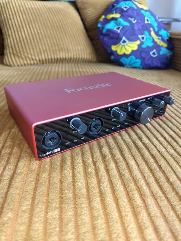 Focusrite Scarlett 8i6 3rd Gen USB Audio Interface 2019 - Present - Red / Black
