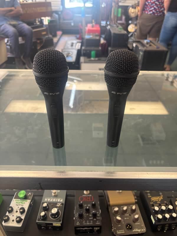 Peavey PVi2 Dynamic Cardioid Mic (2-Pack) 2010s - Black